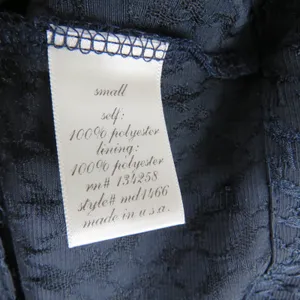 Anthropologie Birdcage Navy Blue Blouson Dress Small Sleeveless Mini Dress Small thumbnail 7