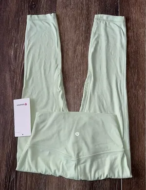 Lululemon Align High Rise 23” Kohlrabi Green Size 6 thumbnail 1