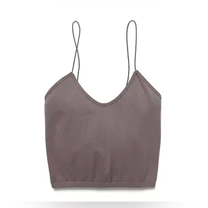 NWOT Free People Intimately Sweetheart Seamless Brami Top In Gray thumbnail 2