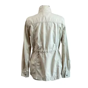 GAP Beige Safari 100% Cotton Women's Utility Jacket Size‎ Small thumbnail 3
