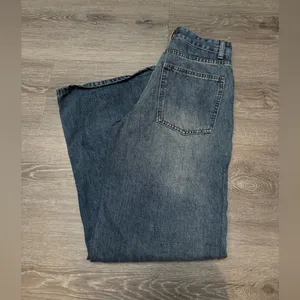 Classic Vintage Inspired Blue Women's Bellbottom Flared Bootcut Jeans thumbnail 5