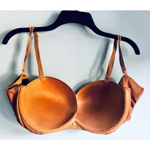 Victoria's Secret Strapless Multiway Bra Beige Push Up Padded Transitional 36D thumbnail 10