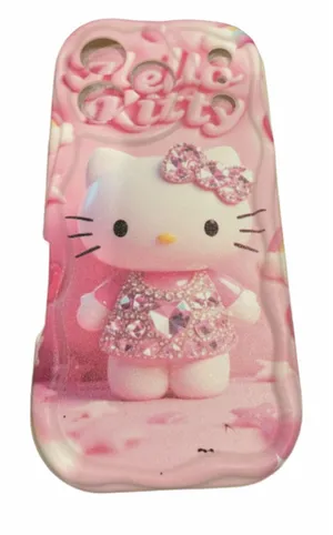 Hello Kitty Pink and White Phone Case 17 Pro thumbnail 1