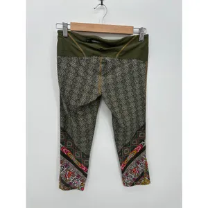 Prana Womens Green Capri Leggings Size S Workout Gym Training Low‎ Rise thumbnail 2