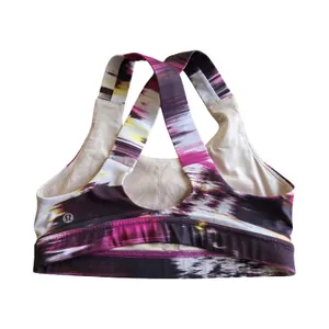 Lululemon All Sport Bra III Pigment Wind Berry Rumble Multi Size 6 thumbnail 2