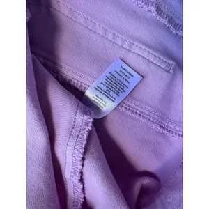 Talbots Lavender Wide Leg Crop Utility Pants High Rise Size 4 NWOT thumbnail 9