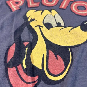 Torrid Disney Pluto Distressed Graphic T Shirt Gray Plus Size 2 18/20 2X thumbnail 4