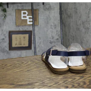 NWT Journee Collection Womens Lavine Multi Strap Sandals LAVINE Navy Blue 9M thumbnail 5