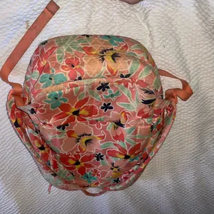 Vera Bradley Floral Cotton Quilted Women's Backpack AS IS thumbnail 13