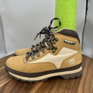 Timberland‎ Euro Hiker Mid Boots Outdoor Nubuck Leather 85386 Women's 6.5 thumbnail 3