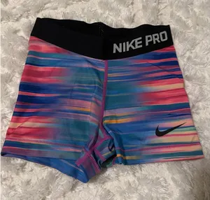 Nike Pro Rainbow Shorts thumbnail 1