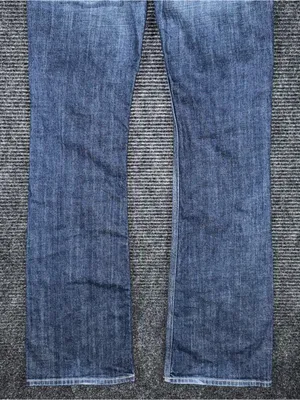 7 For All Mankind Flynt Low Rise Bootcut Blue Jeans Women’s 31 x 32.5 VTG Y2K thumbnail 6
