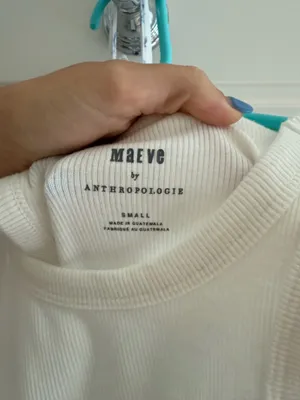 Maeve Baby Tee Tank by Anthropologie thumbnail 2