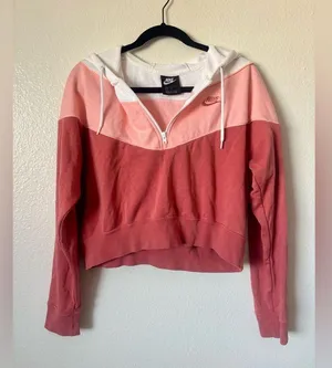 NIKE // Women's Sportswear Heritage Half-zip Hoodie thumbnail 3