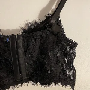 Lace Black Bralette Size XS thumbnail 4