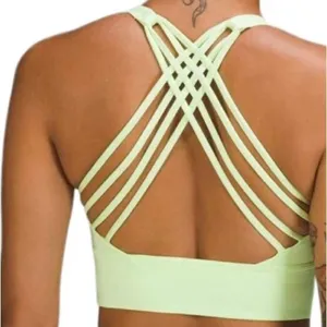 Lululemon Free to Be High-Neck Longline Bra Wild Light Support A/B Faded Zap S6 thumbnail 10