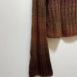 Arizona Jean‎ Co. Women’s Knit Sweater Size M Brown Ombre Bell Sleeve NWT thumbnail 8