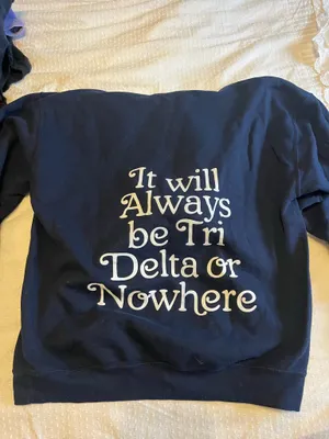 Tri Delta Sweatshirt Gildan thumbnail 2