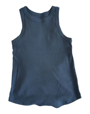 Navy blue tank top thumbnail 1