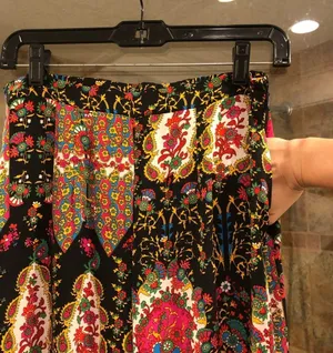 NWOT Show Me Your Mumu Patterned Wide Leg Pants thumbnail 2