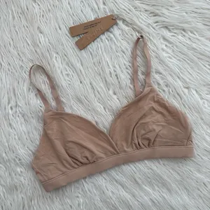 Skims Fits Everybody Crossover Bralette Clay Size Small thumbnail 2