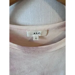 ALC Frank Tie Dye Puff Sleeve Mini Dress Womens Pink Brown Size S (T1)‎ thumbnail 3
