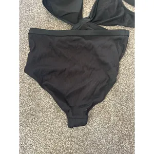 Aerie Black One Piece Swim Suit - Medium thumbnail 3