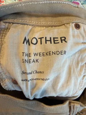 MOTHER The Weekender Sneak Bootcut Flare Jeans Second Chance 26 USA thumbnail 6