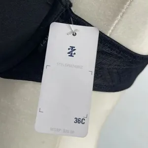 NWT IZOD T-shirt underwire padded bra. Size 36C. Adjustable length straps. thumbnail 4