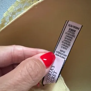 Victoria's Secret Yellow Lace Bralette thumbnail 2
