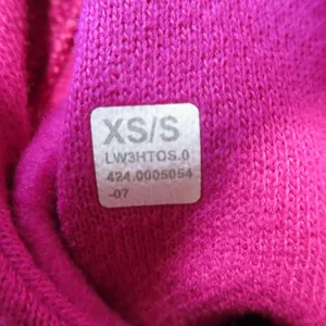 NWT Lululemon Scuba Oversized Half Zip Hoodie Ripened Raspberry Sweatshirt XS/S thumbnail 3