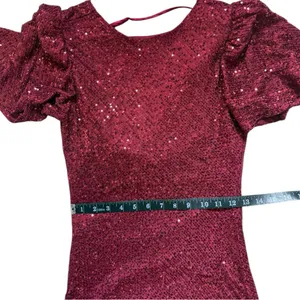 NEW ASTR the Label Sequin Mini Dress Size XS Sparkle Party Gala Sequin thumbnail 9