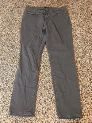 Eileen Fisher Slim‎ Fit Pants Stretch Casual Everyday Trousers Size 4 thumbnail 1