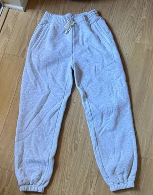 Abercrombie & Fitch Light Gray Joggers thumbnail 1