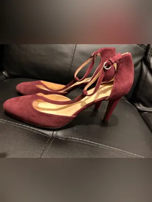 Nine West Women's T-strap high heel dress shoes size 9M great condition thumbnail 12