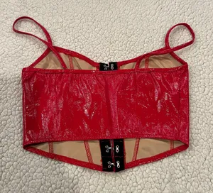 Amazon Red Corset Top thumbnail 4