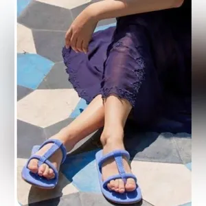 Free People Hadden Blue Sandals thumbnail 2