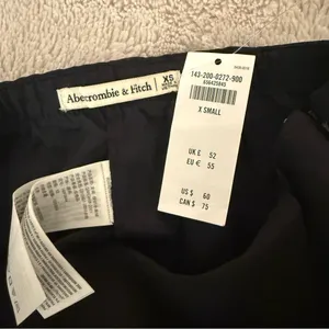 Abercrombie Black Asymmetrical Skort thumbnail 6