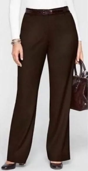 CAbi #724 Brown wide leg trouser pants thumbnail 1