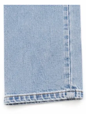 Risen Jeans Size 11 Light Wash High Rise Cropped Wide Leg Jeans thumbnail 5
