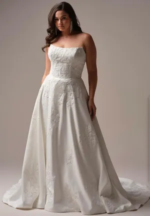 Maggie Sottero Wedding Dress White Size 10 thumbnail 1