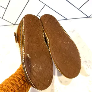 ARIAT WOMEN'S MELODY SLIPPERS chocolate suede polar fleece linings size 7.5/8 thumbnail 7