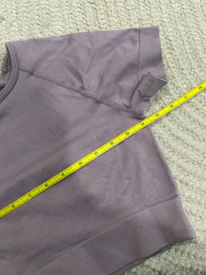 Athletic cropped tee Purple thumbnail 6