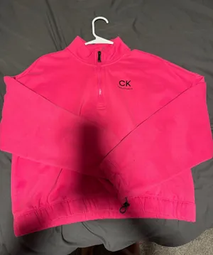 Calvin Klein Cropped Quarter-Zip thumbnail 1