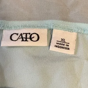 Cato Green Sleeveless Tank Top thumbnail 5
