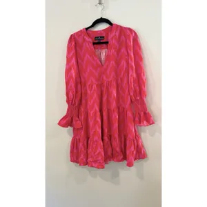 Tuckerneck Pomander Place Hot Pink Ikat Kenzo Dress Size Small thumbnail 3