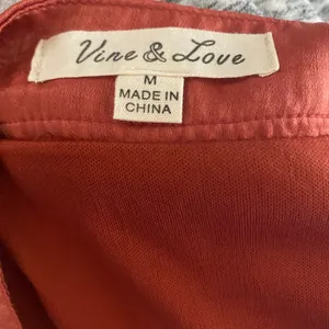Vine & Love Womens Midi Skirt M Medium 27” Rust Brown Ruffled Front Ruffles thumbnail 6