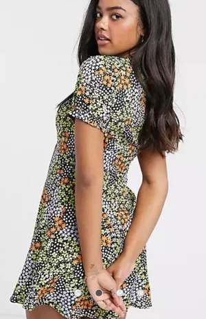 ASOS Floral Print Dress thumbnail 2