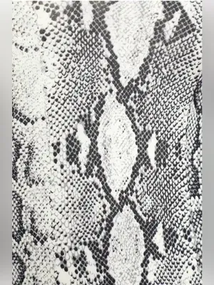 LULUS Women’s Wildlife Black and White Snake Print One Piece Bodysuit Size XS thumbnail 8
