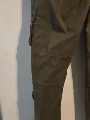 Love women s Olive Cargo Pants - Military Green Utility Style thumbnail 13
